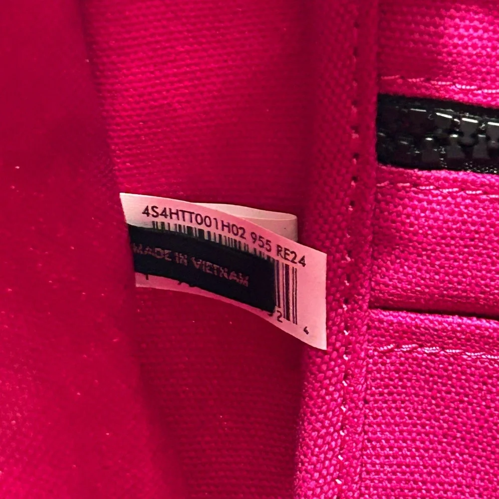Marc Jacobs Standard Supply Workwear Tote Bag Pink New NO SHOULDER STRAP